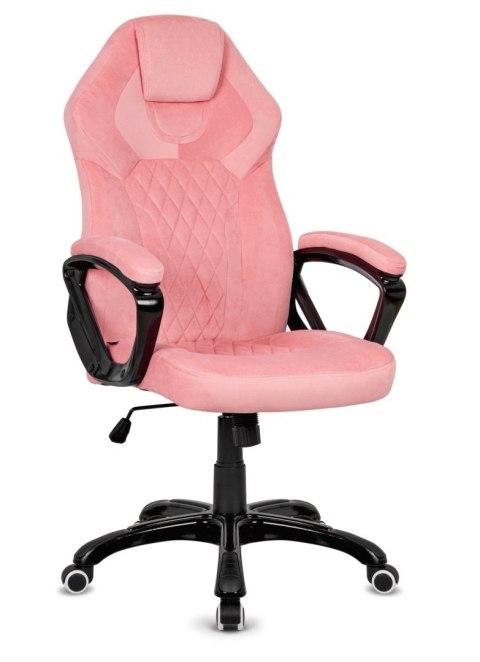 Prototype Fotel obrotowy do biurka SPIDER PINK ALCANTARA