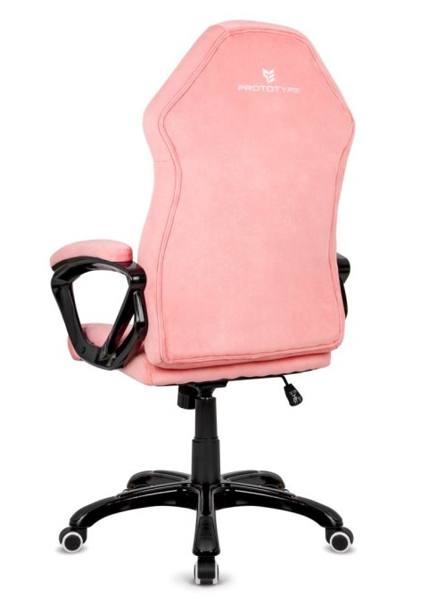 Prototype Fotel obrotowy do biurka SPIDER PINK ALCANTARA