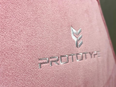 Prototype Fotel obrotowy do biurka SPIDER PINK ALCANTARA