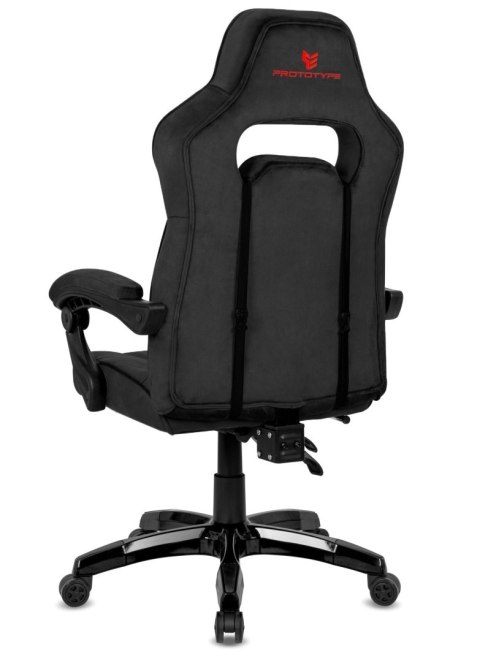 Prototype Fotel obrotowy do biurka TITAN BLACK ALCANTARA BASIC