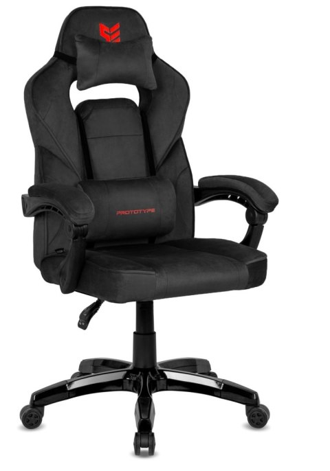 Prototype Fotel obrotowy do biurka TITAN BLACK ALCANTARA BASIC