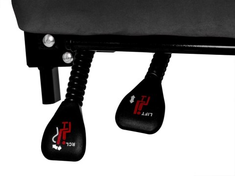 Prototype Fotel obrotowy do biurka TITAN BLACK ALCANTARA PRO