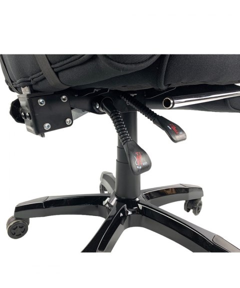 Prototype Fotel obrotowy do biurka TITAN BLACK ALCANTARA PRO