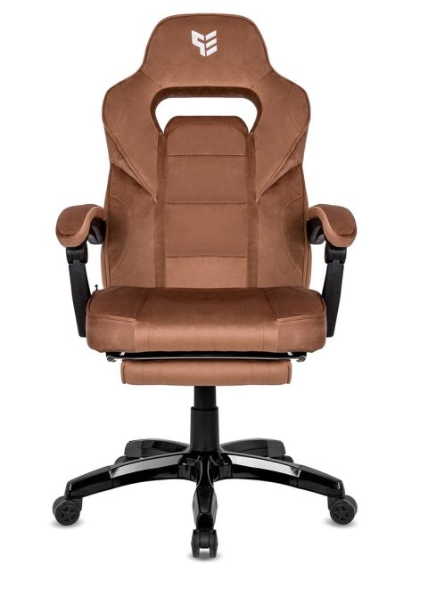 Prototype Fotel obrotowy do biurka TITAN BROWN ALCANTARA PRO