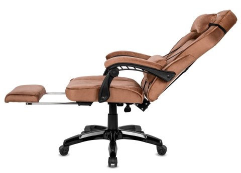 Prototype Fotel obrotowy do biurka TITAN BROWN ALCANTARA PRO