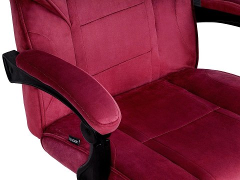 Prototype Fotel obrotowy do biurka TITAN BURGUNDY ALCANTARA PRO