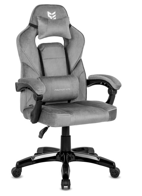 Prototype Fotel obrotowy do biurka TITAN GREY ALCANTARA BASIC