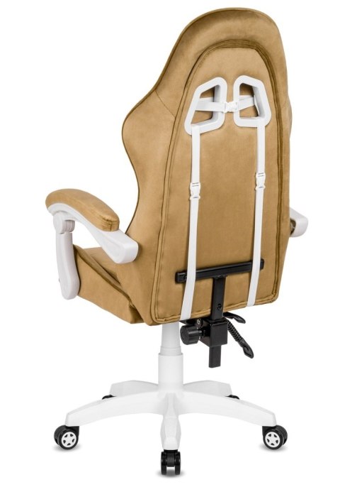 Prototype Fotel obrotowy gamingowy ENZO XL BEIGE ALCANTARA ICE