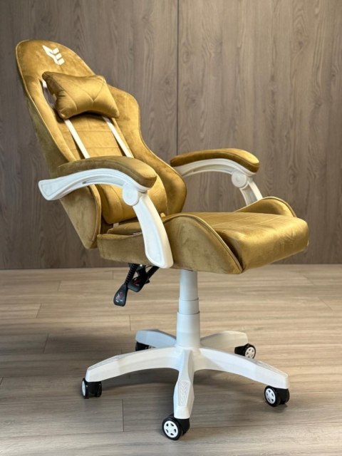 Prototype Fotel obrotowy gamingowy ENZO XL BEIGE ALCANTARA ICE