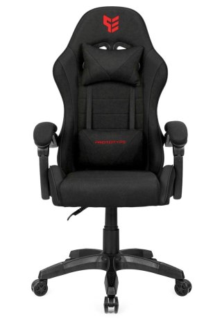 Prototype Fotel obrotowy gamingowy ENZO XL BLACK FABRIC OUTLET