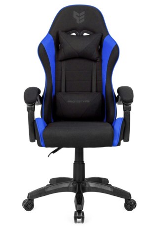 Prototype Fotel obrotowy gamingowy ENZO XL BLUE FABRIC