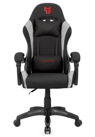 Prototype Fotel obrotowy gamingowy ENZO XL GREY FABRIC