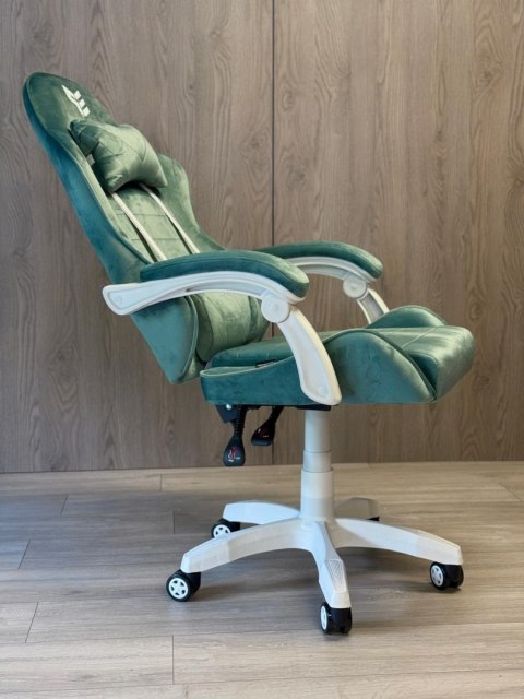 Prototype Fotel obrotowy gamingowy ENZO XL MINT ALCANTARA ICE