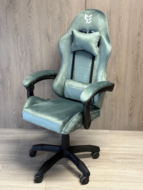 Prototype Fotel obrotowy gamingowy ENZO XL MINT ALCANTARA