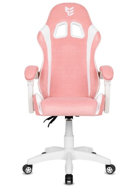 Prototype Fotel obrotowy gamingowy ENZO XL PINK + WHITE ALCANTARA ICE