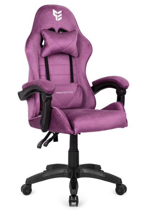 Prototype Fotel obrotowy gamingowy ENZO XL PURPLE ALCANTARA