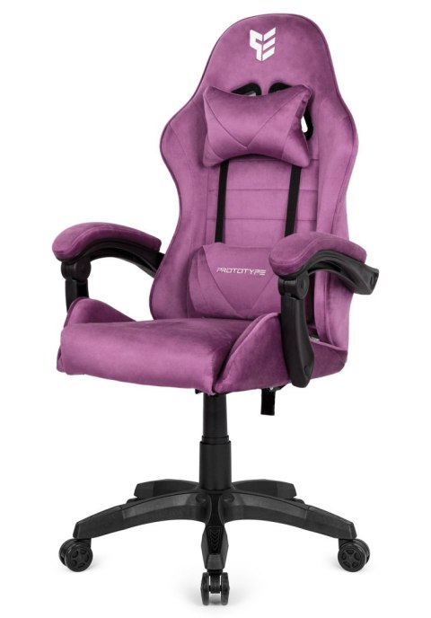 Prototype Fotel obrotowy gamingowy ENZO XL PURPLE ALCANTARA