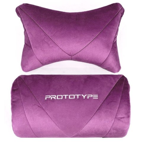 Prototype Fotel obrotowy gamingowy ENZO XL PURPLE ALCANTARA