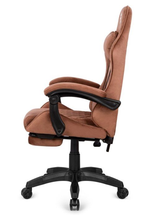 Prototype Fotel obrotowy gamingowy XL POKER PRO BROWN ALCANTARA