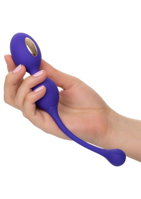 Kulki Estim Dual Calexotics niebieskie z pilotem 10 cm