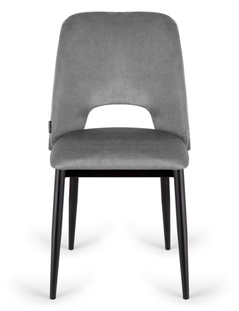 Lugano Krzesło tapicerowane GOTI GREY VELVET II GATUNEK