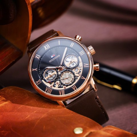 Tommy Hilfiger ZEGAREK MĘSKI TOMMY HILFIGER 1710566 Legend (zf107e) + BOX