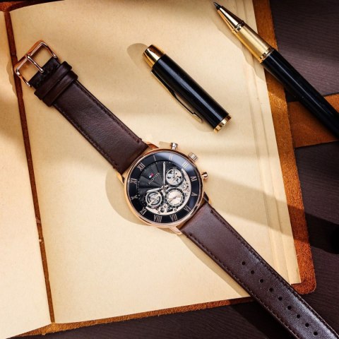 Tommy Hilfiger ZEGAREK MĘSKI TOMMY HILFIGER 1710566 Legend (zf107e) + BOX