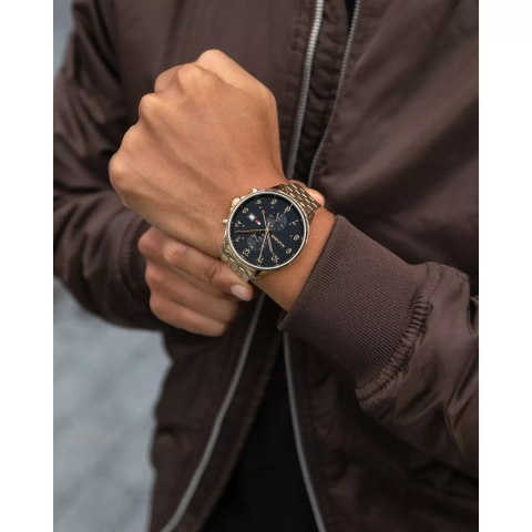 Tommy Hilfiger ZEGAREK MĘSKI TOMMY HILFIGER 1791708 WEST (zf018b) + BOX