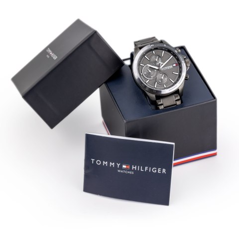 Tommy Hilfiger ZEGAREK MĘSKI TOMMY HILFIGER 1791719 BANK (zf022c)