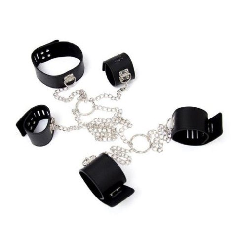 Ściągacz łańcuchowy Hogtie Toyz4lovers czarny