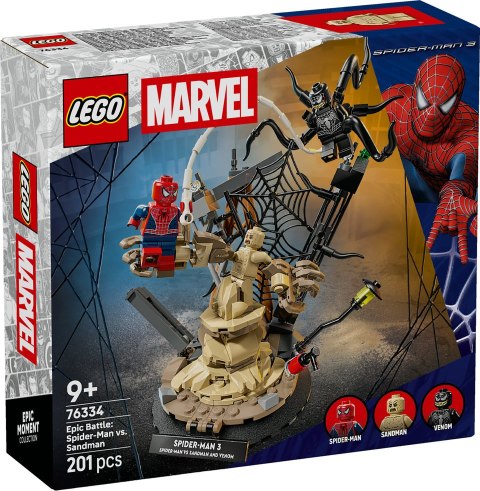 76334 | Epicka bitwa: Spider-Man kontra Sandman LEGO