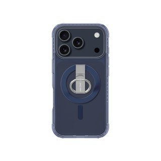 Etui case na iPhone 17 Pro Titan Pro Grip Ring Set MagSafe - niebieskie