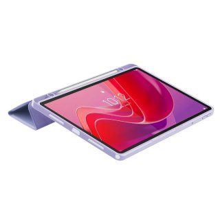 Etui z podstawką na Lenovo Tab M11 11'' TB-330 SC Pen - fioletowe
