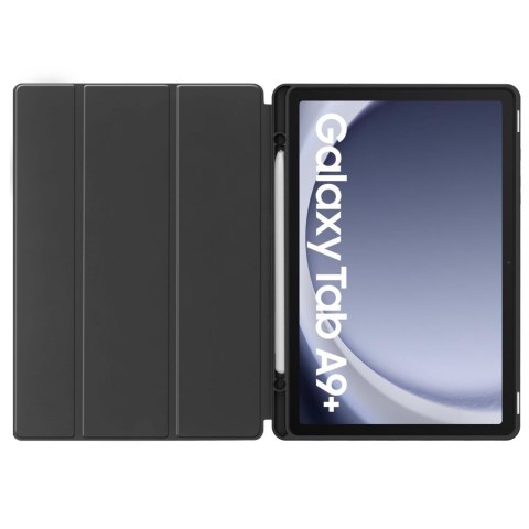 Etui z podstawką na Samsung Galaxy Tab A9+ 11'' X210 / X215 / X216 SC Pen - czarne