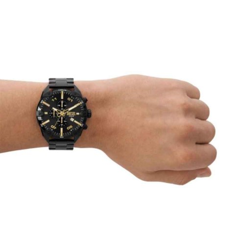 Diesel ZEGAREK MĘSKI DIESEL Spiked Chronograph DZ4644 + BOX