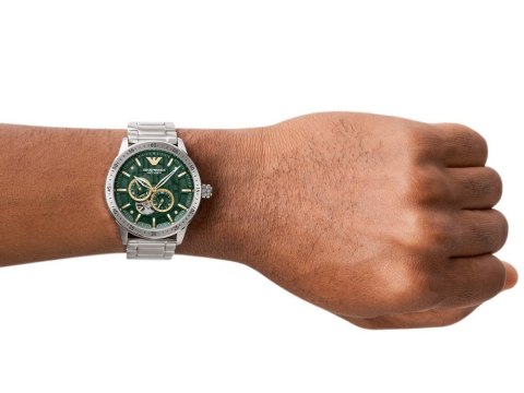 Emporio Armani ZEGAREK MĘSKI EMPORIO ARMANI AR60053 - MARIO MECCANICO - AUTOMAT (zi056b)