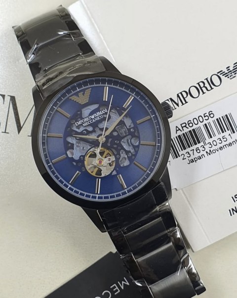 Emporio Armani Zegarek męski EMPORIO ARMANI RENATO AUTOMATIC AR60056 (zi058b)