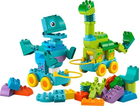 10451 | 3 W 1 Dinozaury na Kółkach LEGO