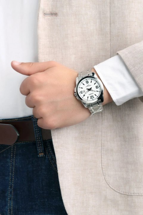 Casio ZEGAREK MĘSKI CASIO MTP-1314D-7AV (zd024b) + BOX