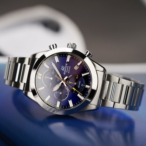 Casio Zegarek Męski Casio EDIFICE Chronograph EFB-710D-2A + BOX
