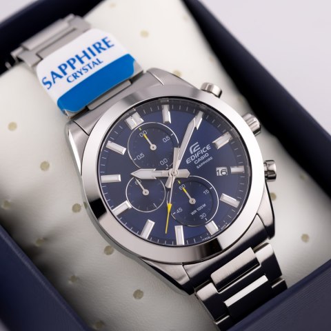Casio Zegarek Męski Casio EDIFICE Chronograph EFB-710D-2A + BOX