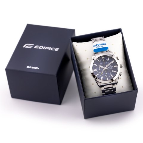 Casio Zegarek Męski Casio EDIFICE Chronograph EFB-710D-2A + BOX