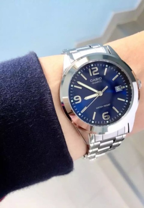 Casio Zegarek Męski Casio MTP-1215A-2ADF + BOX