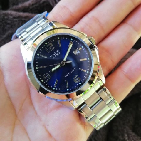 Casio Zegarek Męski Casio MTP-1215A-2ADF + BOX