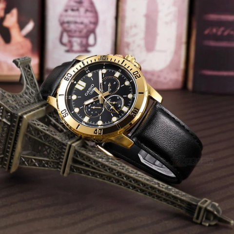 Casio Zegarek Męski Casio MTP-VD300GL-1EUDF + BOX