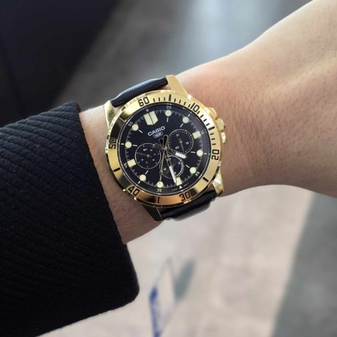 Casio Zegarek Męski Casio MTP-VD300GL-1EUDF + BOX