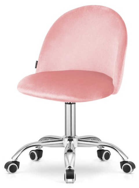 Lugano Krzesło obrotowe GLORIA OFFICE PINK VELVET