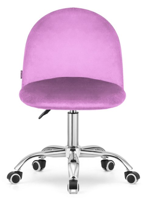 Lugano Krzesło obrotowe GLORIA OFFICE VIOLET VELVET