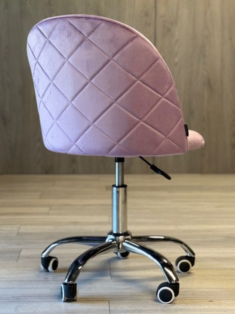 Lugano Krzesło obrotowe GLORIA OFFICE VIOLET VELVET