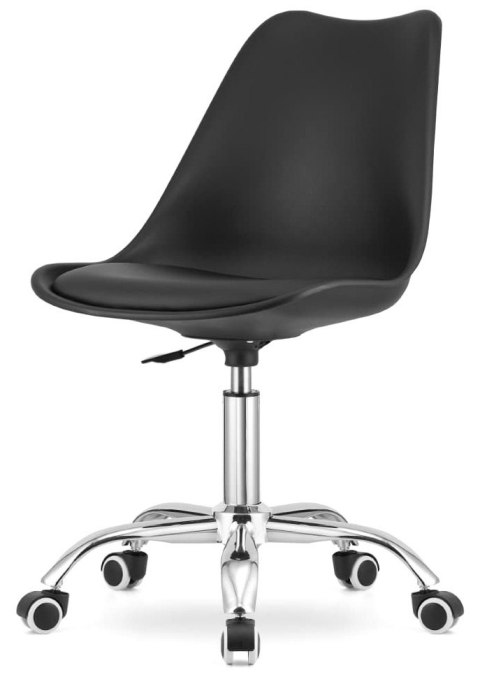 Lugano Krzesło obrotowe MONZA OFFICE BLACK PU